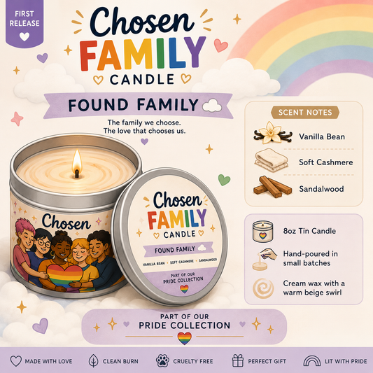 Chosen Family Candle: Found Family ☁️